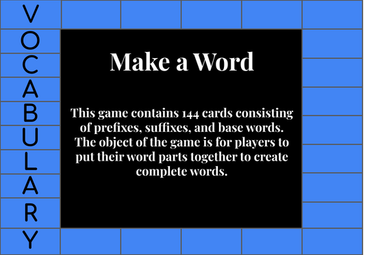 Make a Word