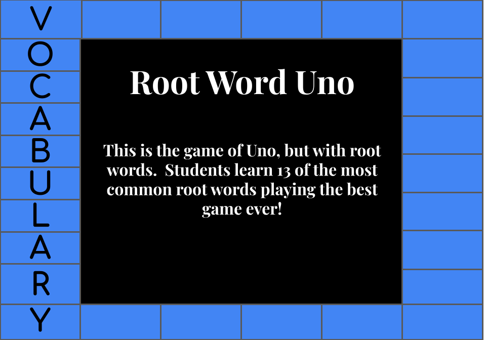 Root Word Uno