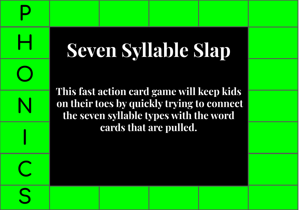 Seven Syllable Slap